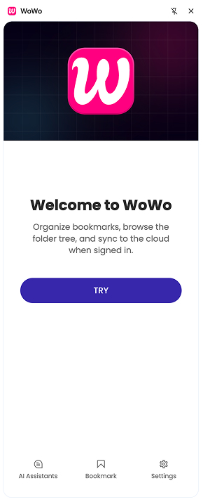 Sidebar organize: AI-suggested folder, one-tap save
